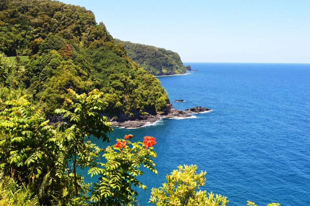 Coastal Scenery in Maui