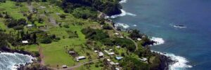 Hana Sky view of Keanae