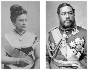 Queen Kapiolani and King Kalakaua, Hawai'i