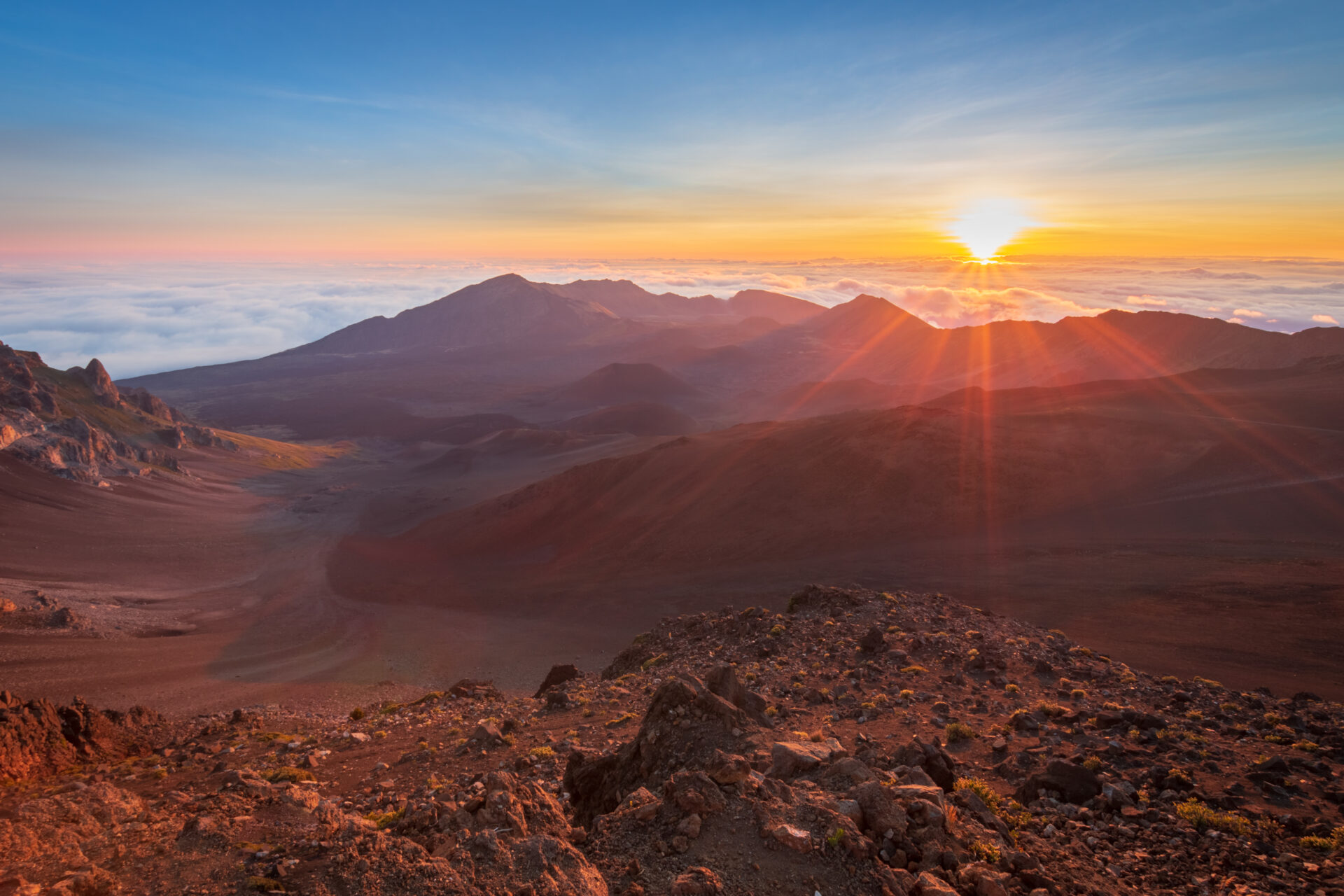 Sunrise at Haleakala, Maui