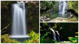 Hana, Maui Waterfalls