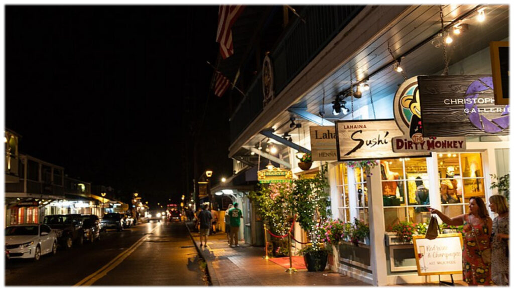 Front Street in Lahaina