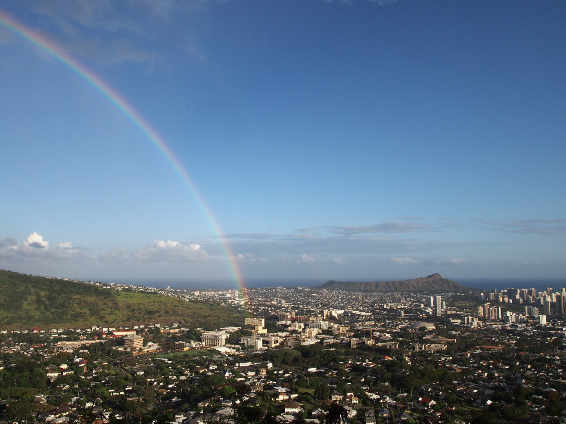 Rainbow over O'ahu